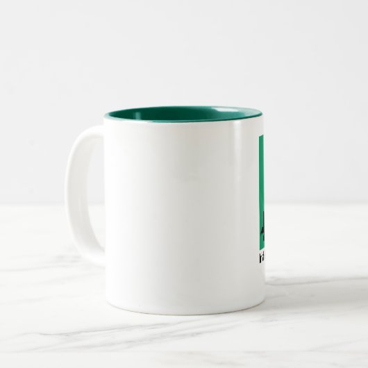 Irish Sitter Tasse (Vorderseite Links)