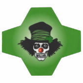 Irish Skeleton Clown Green Fußball (Flach)