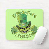 Irish Skull Mousepad (Mit Mouse)