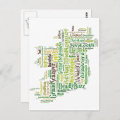 Irish Slang Mpa Postkarte (Vorne/Hinten)