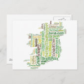 Irish Slang Mpa Postkarte (Vorne/Hinten)