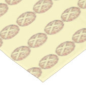 Irish Soda Broad Loaf St. Patrick's Day Kitchen Tischdecke (Schrägansicht)