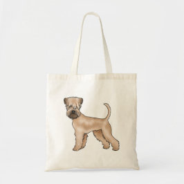 Irish Soft Coated Wheaten Terrier Dog Stehend Tragetasche