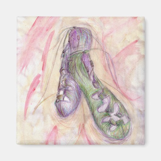 Irish Soft Shoes Magnet (Vorne)
