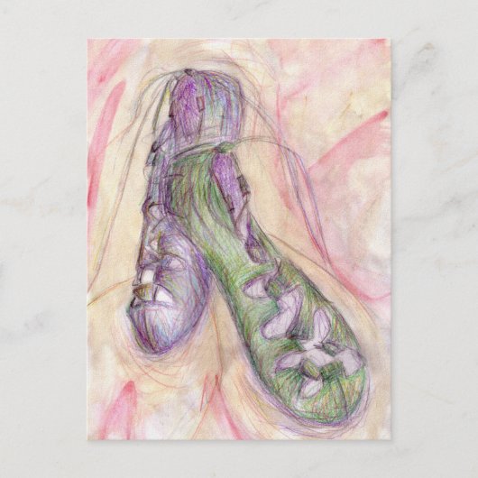 Irish Soft Shoes Postkarte (Vorderseite)