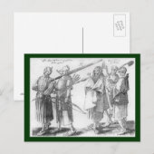 Irish Soldiers Postkarte (Vorne/Hinten)