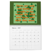 Irish Spaß & Pride Kalender (Feb 2027)