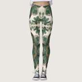 Irish Splendor: Die Leggings des Boho-Kleeblatts (Vorderseite)