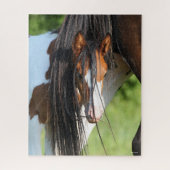 Irish Sport Horse Foal Verstecken unter Schwanz Puzzle (Vertikal)