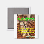 Irish Sprichwort - Wie Sie das Bistro von Magnet (Vorderseite/Rückseite)