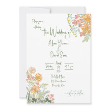 Irish Springtime Daisies Wedding