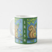 IRISH SQUIRREL ST. PATRICK'S DAY TASSE Classic (Vorderseite Links)