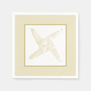 Irish St. Brigid's Cross Serviette