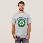 Irish St Patrick Circle T-Shirt (Vorne ganz)