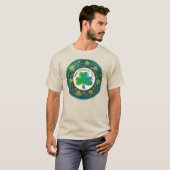 Irish St Patrick Circle T-Shirt (Vorne ganz)