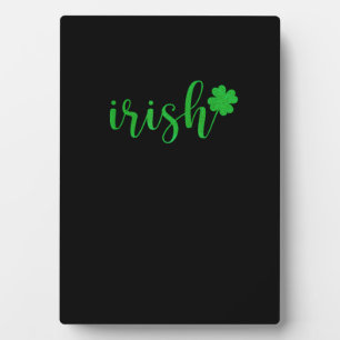 Irish St Patrick Day Men Women Saint Patricks Sham Fotoplatte
