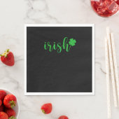 Irish St Patrick Day Men Women Saint Patricks Sham Serviette (Beispiel)
