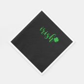 Irish St Patrick Day Men Women Saint Patricks Sham Serviette (Ecke)