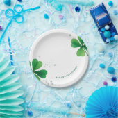 Irish St. Patrick's Day Baby Shower Pappteller (Party)