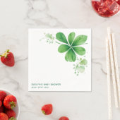 Irish St. Patrick's Day Baby Shower Serviette (Beispiel)