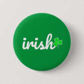 Irish St. Patrick's Day Button (Vorderseite)