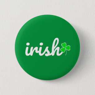 Irish St. Patrick's Day Button