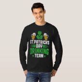 Irish St Patrick's Day Drinking Team Shamrock C T-Shirt (Vorne ganz)