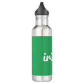 Irish St. Patrick's Day Edelstahlflasche (Links)