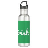 Irish St. Patrick's Day Edelstahlflasche (Vorderseite)