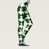 Irish St. Patricks Day Four Leaf Clovers Leggings (Rechts)