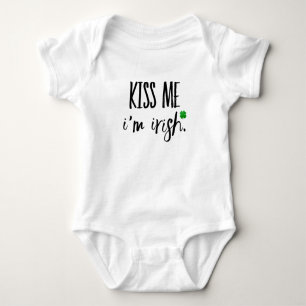 Irish St Patrick's Day Gift Friends Baby Strampler