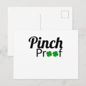Irish St Patrick's Day Gift Friends Postkarte (Vorne/Hinten)