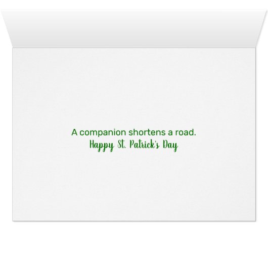 Irish St. Patrick's Day Green Beer (Innenansicht Horizontal (Unten))