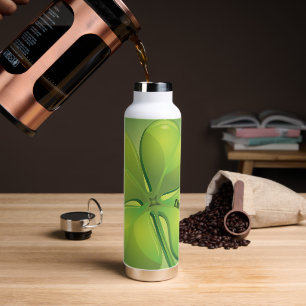Irish St. Patrick's Day Green Kleeblatt Personaliz Trinkflasche
