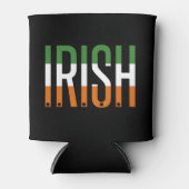 Irish St Patrick's Day Ireland Flag Kleeblatt Luck Dosenkühler (Vorderseite)