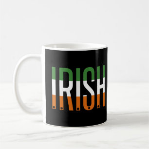 Irish St Patrick's Day Ireland Flag Kleeblatt Luck Kaffeetasse