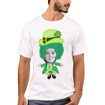 Irish St Patricks Day Jig, Foto Gerahmt Head