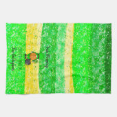 Irish St Patrick's Day Leprechaun Gnome Saison Geschirrtuch (Horizontal)