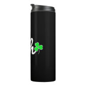 Irish St. Patrick's Day Lucky Kleeblatt Thermosbecher (Nach rechts gedreht)