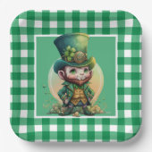 Irish St. Patrick's Day Pappteller (Vorderseite)
