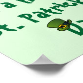 IRISH ST. PATRICK'S DAY POSTER (Ecke)