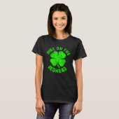 Irish St Patricks Day Shamrock Dibs On The Redhead T-Shirt (Vorne ganz)