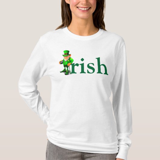 IRISH ST. PATRICK'S DAY Shirt (Vorderseite)