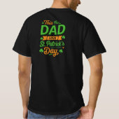 Irish St Patrick's Day T - Shirt (Rückseite)