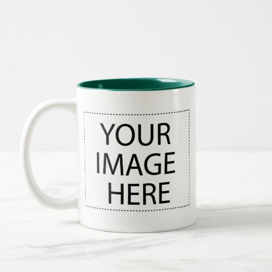 Irish St Patrick's Day Zweifarbige Tasse (Links)