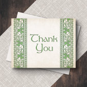 Irish St. Patrick's Wedding Dankeskarte