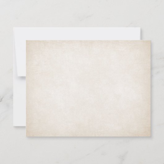 Irish St. Patrick's Wedding Save The Date (Rückseite)