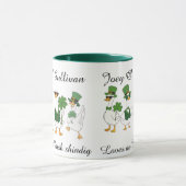 Irish St Patty's Day Custom Funny Mug Tasse (Zentrum)