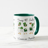 Irish St Patty's Day Custom Funny Mug Tasse (VorderseiteRechts)