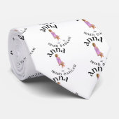 Irish Step Dance Custom Design ANNA Krawatte (Gerollt)